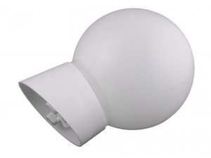 Светильник НББ-04-60 молочный основание белый пластик IP20